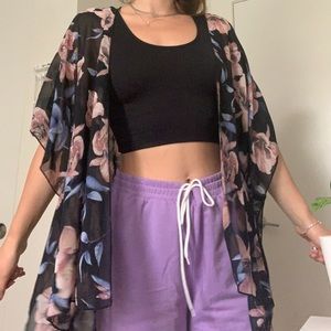 Floral kimono/cardigan